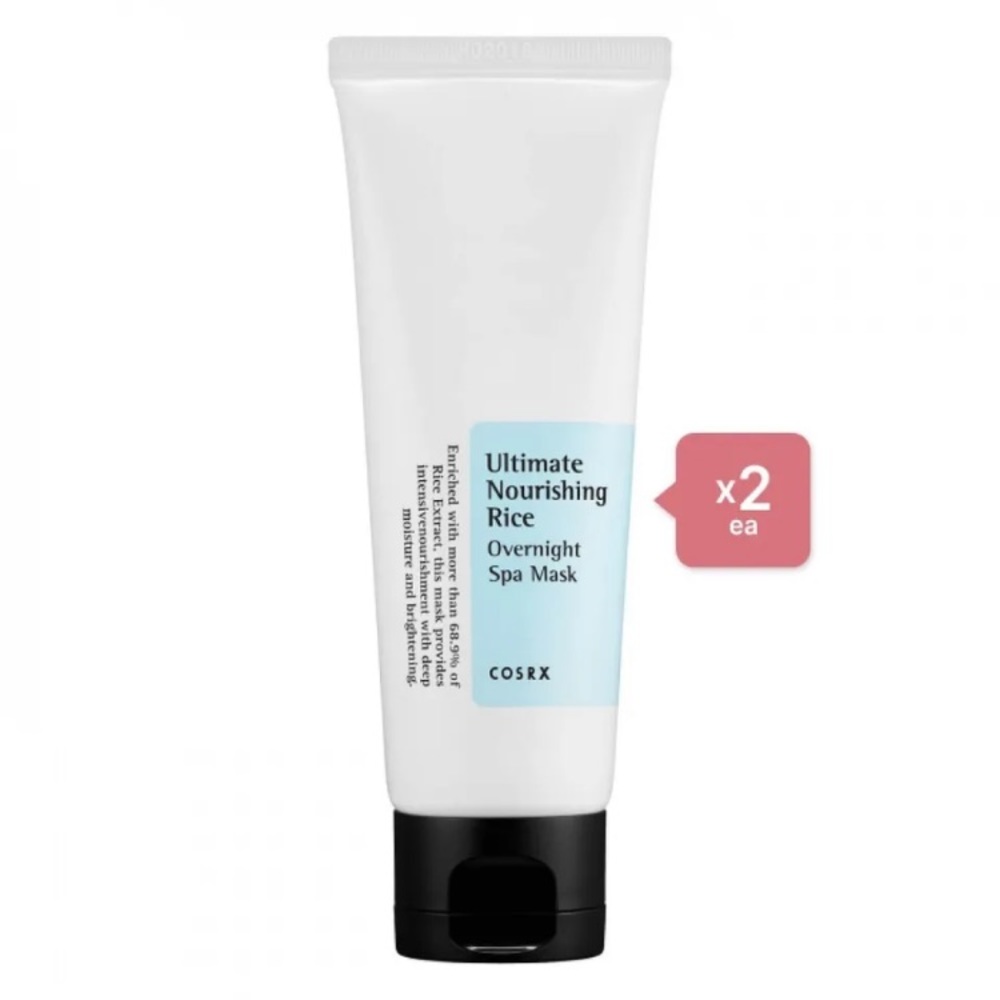 COSRX Ultimate Nourishing Rice Overnight Spa Mask Set of 2